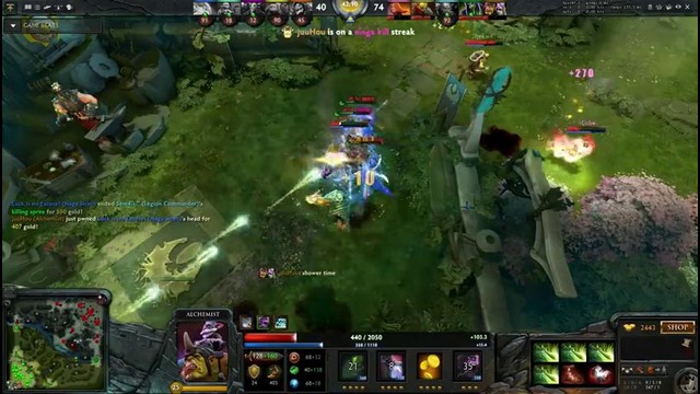 Dota 2 Moments – Alchemist Takes a Shower