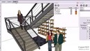 Урок по SketchUp 8. Сцены, анимация