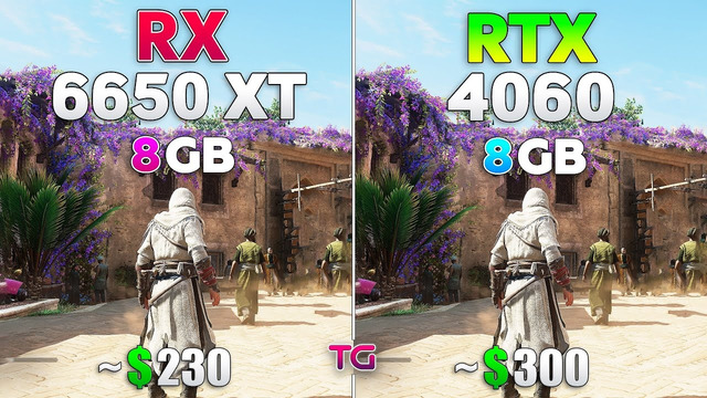 RX 6650 XT vs RTX 4060 – Test in 10 Games