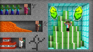 КТО ПЕРВЫЙ ИЗ ЖИТЕЛЕЙ НАЙДЁТ МЕНЯ В ШАХТЕ ПОЛУЧИТ 1000000$ В МАЙНКРАФТ | Компот Minecraft