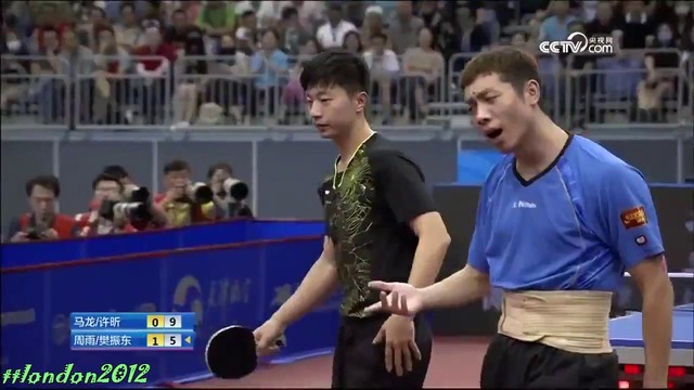 Ma Long Xu Xin vs Fan Zhendong Zhou Yu (2017 Chinese National Games) Final