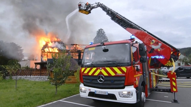 Пожар в доме отдыха для инвалидов во Франции: 11 погибших