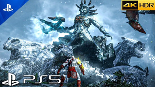 (PS5) GOD OF WAR – Kratos vs Poseidon | ULTRA High Graphics Gameplay [4K 60FPS HDR] REMASTERED