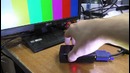 Автономный тестер мониторов (vga video signal generator)