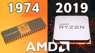Эволюция развития процессоров AMD 1974 – 2019
