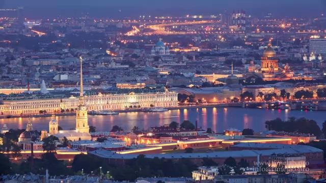 Петербург и Петергоф в time-lapse