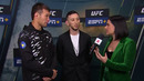 Шавкат и Гэрри после боя на UFC 310