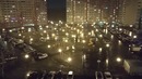 Машины, которые "испугались" грома во время дождя