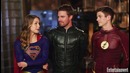 Флэш, Стрела, Супергерл Легенды Завтрашнего Дня кроссовер: промо от EW