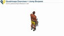 Jump Burpees (quads exercises)