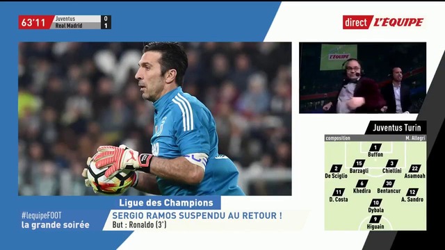 Комментаторы L’Equipe пытаются сымитировать гол Роналду