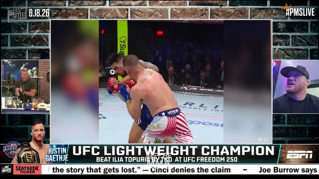Первые слова Топурии после боя с Гэтжи! Реакция Джо Рогана и звёзд UFC