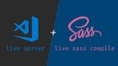 Visual Studio Code live reload & live sass