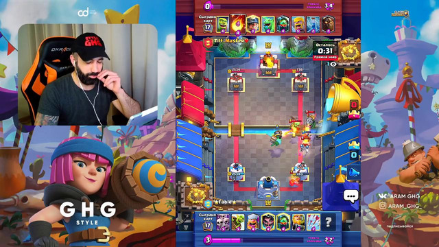 Полуфинал tilt master vs. fable битва топов клеш рояль