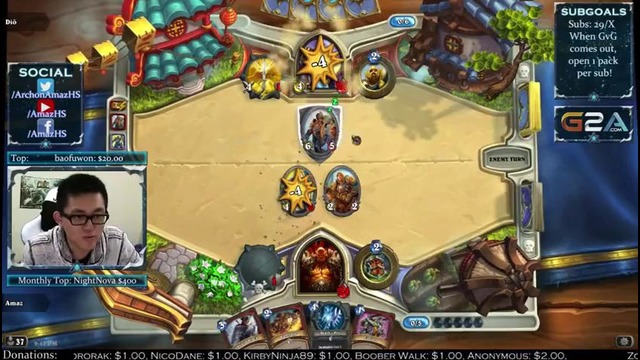Hearthstone – The Miracle Warrior in Arena