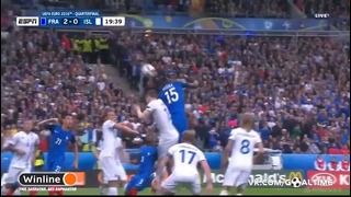 Франция – Исландия | Чемпионат Европы 2016 | 1/4 финала | Обзор матча