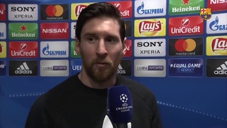 Lionel Messi hails fine performance against Chelsea