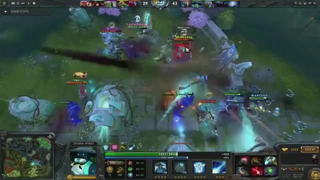 Dota 2. IcCup Resolution. Storm Spirit Gameplay