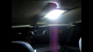 Вежливая подсветка салона на авто