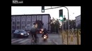 Необычные покатушки на велосипеде
