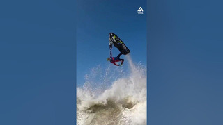 Professional Jet Ski Free Rider Jumps Off Wave With Style | People Are Awesome #jetski #watersport