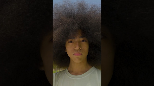 I’m Amir and I have the world’s largest afro