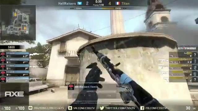 StarSeries S12: Titan vs HellRaisers (Map-1, inferno) CS:GO