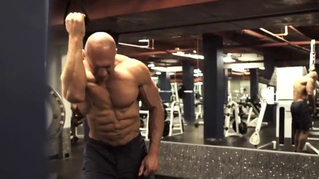 Тренировка с утра пресс