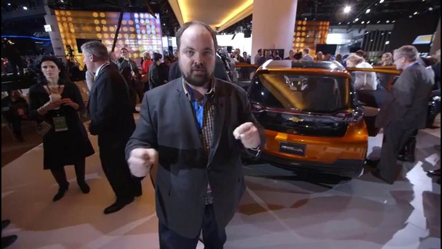 Up close with the all-electric Chevrolet Bolt – NAIAS 2015