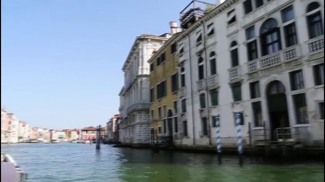 Венеция. Экскурсия по Гранд-каналу (Большой канал), часть 1, серия 70