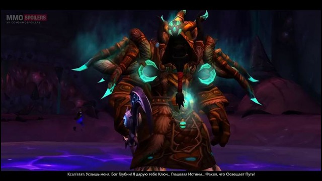Warcraft Битва за Азерот – Н’Зот и Ксал’атат Cinematic (RUS)
