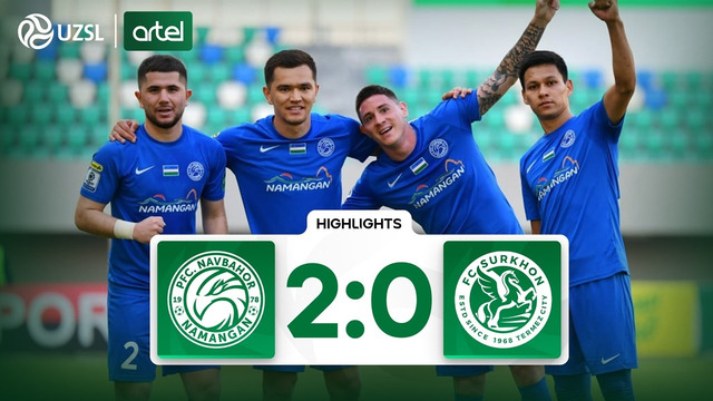 Superliga 7-tur. Navbahor – Surxon bahsida kiritilgan gollar va xavfli vaziyatlar (Highlights)