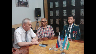 Офицеры Узбекистана. Награждение Офицера Баходир Зухурова за борьбу с терроризмом