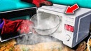 Что если жидкий азот сунуть в микроволновку