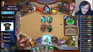 Hearthstone: Kolento – Unstoppable golems (jade druid)