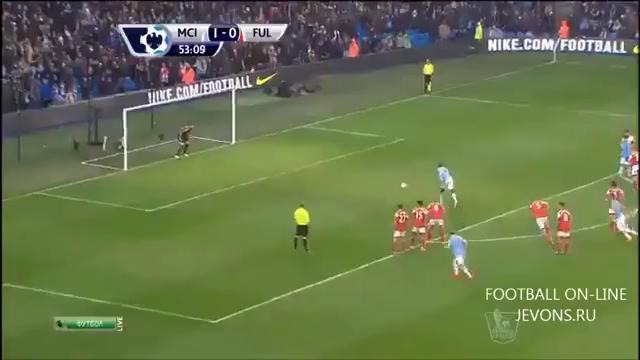 Manchester City vs Fulham 5-0 (22/03/14)
