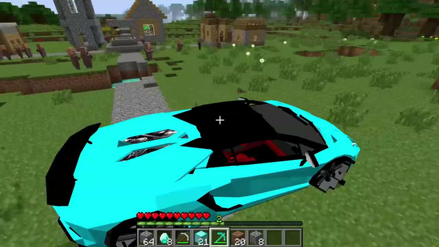 К НАМ В ДЕРЕВНЮ ПРИШЁЛ АЛМАЗНЫЙ ГИГАНТ В МАЙНКРАФТ | Компот Minecraft