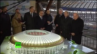 Владимир Путин обсудил с президентом ФИФА подготовку России к ЧМ-2018