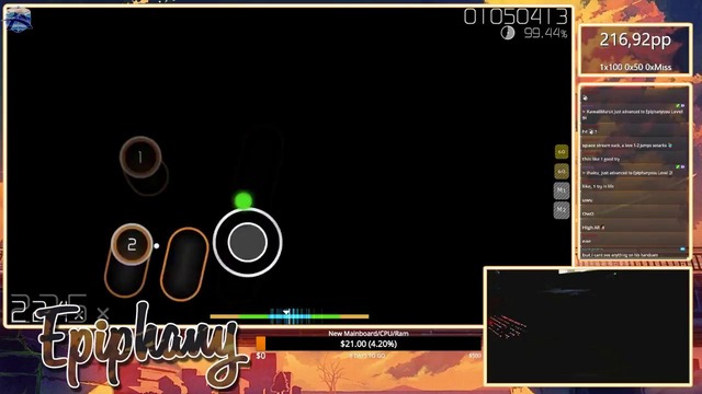FlyingTuna GODMODE On Dead To Me HDDT! – osu! Stream Highlights #109