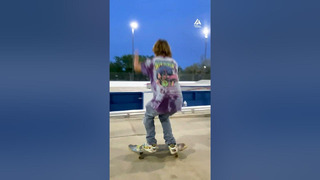 Guy Does Incredible Mid-Air Flip on Skateboard