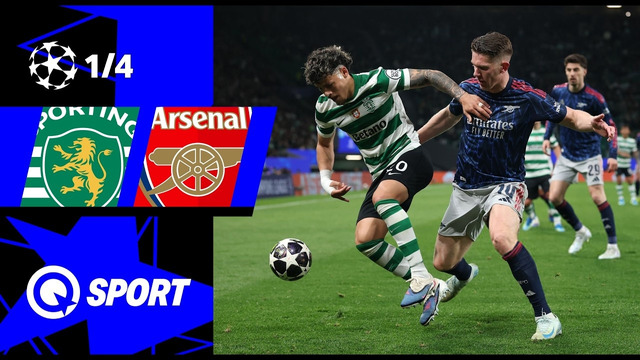 Спортинг — Арсенал | Лига Чемпионов 2025/26 | 1/4 финала | Первый матч | Обзор матча