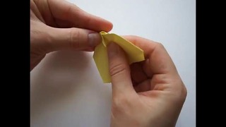 Оригами Цыпленок | Игрушка из бумаги