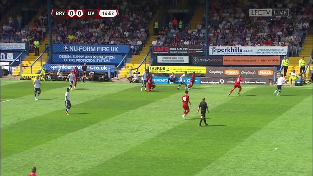 Bury v Liverpool Preseason 14/07/2018 1st Half