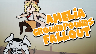 Ame ground pounds into Fallout