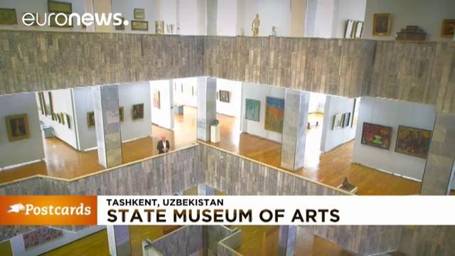Euronews: государственный музей искусств в ташкенте