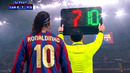 The Day Ronaldinho Substituted in & Saved Barcelona