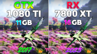 GTX 1080 Ti vs RX 7800 XT – Test in 10 Games