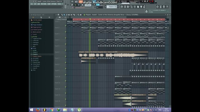 Axwell- center of the Universe( TheR-V remix)