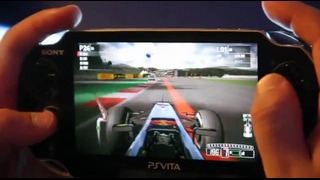 F1 2011 – геймплей на PS Vita