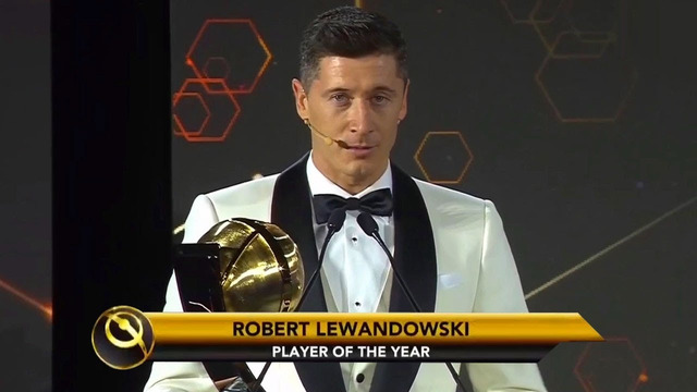 Левандовский признан лучшим футболистом года по версии Globe Soccer Awards 2020